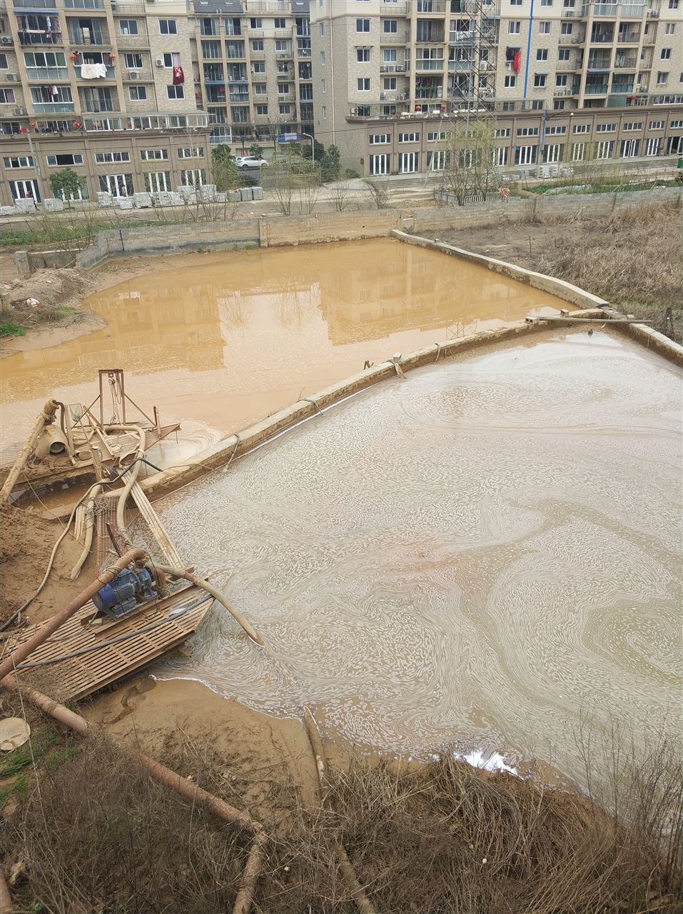 拜泉沉淀池淤泥清理-厂区废水池淤泥清淤