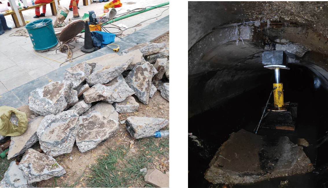 拜泉管道预处理